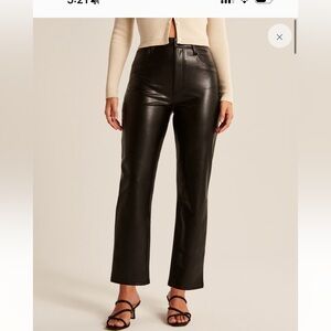 Abercrombie Leather pants